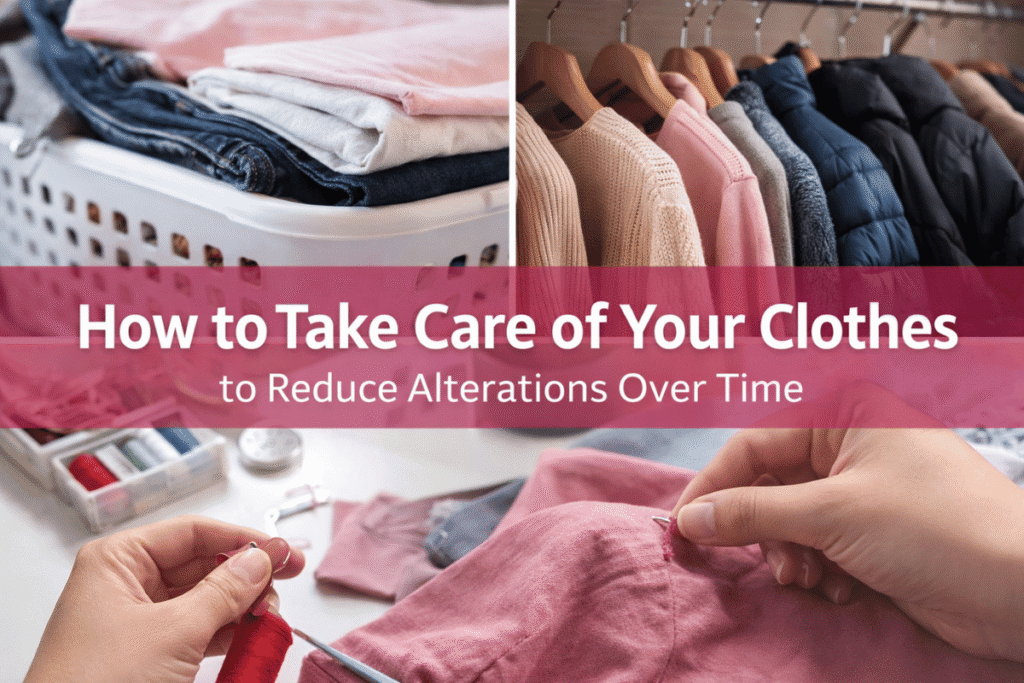 How to Take Care of Your Clothes to Reduce Alterations Over Time
