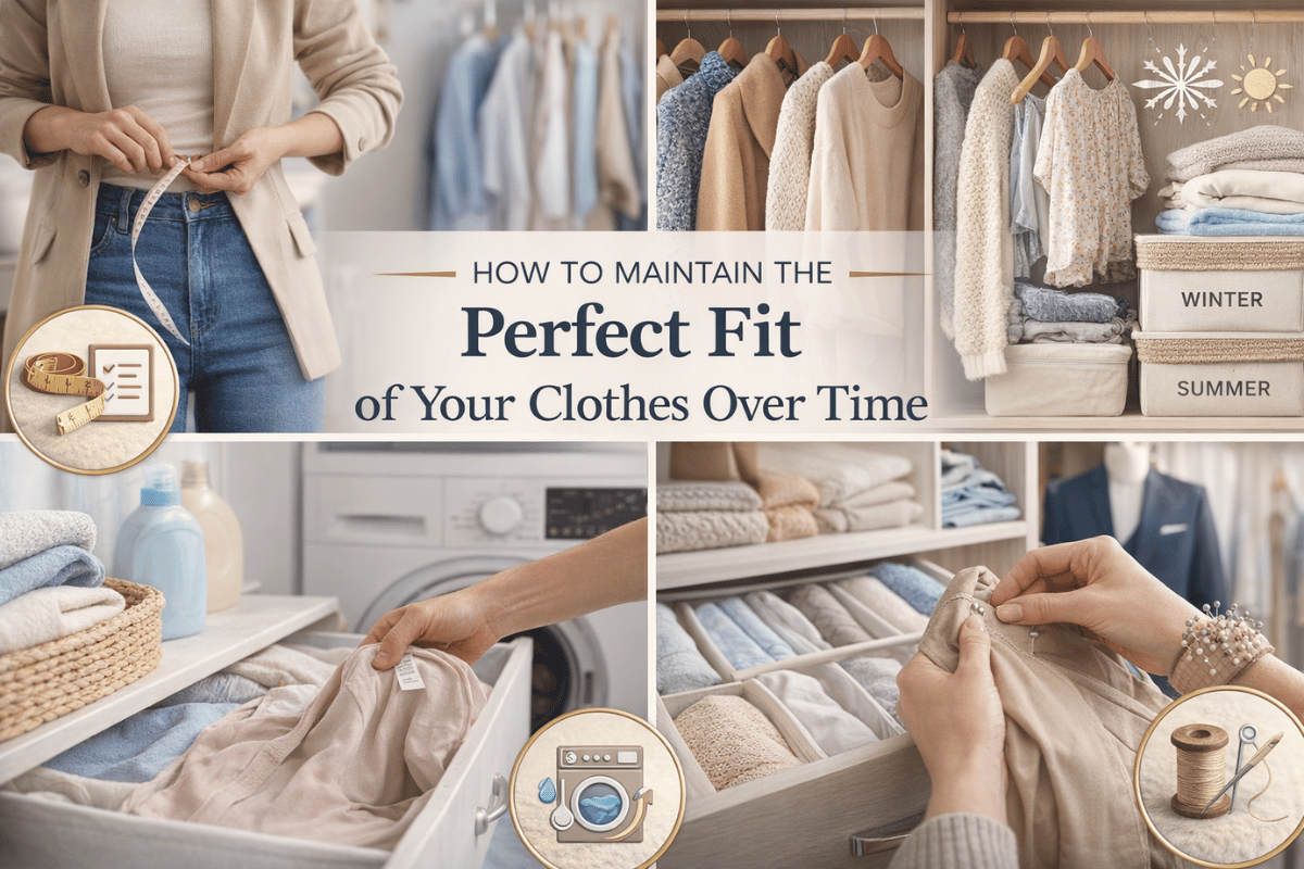 How to Maintain the Perfect Fit of Your Clothes Over Time